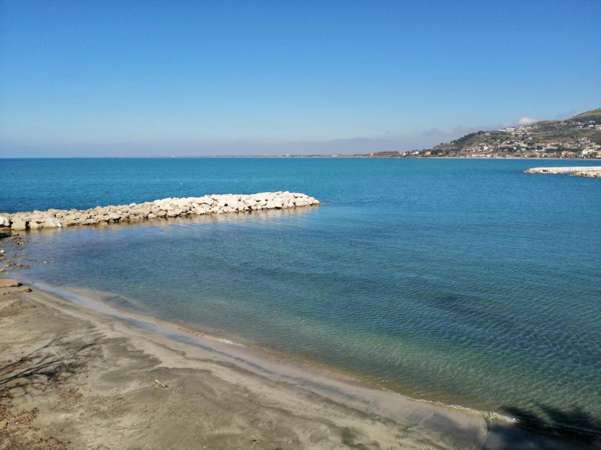 Panoramic Apartments In Villa In Center "The Beach And The Cliff" 1 Agropoli Buitenkant foto
