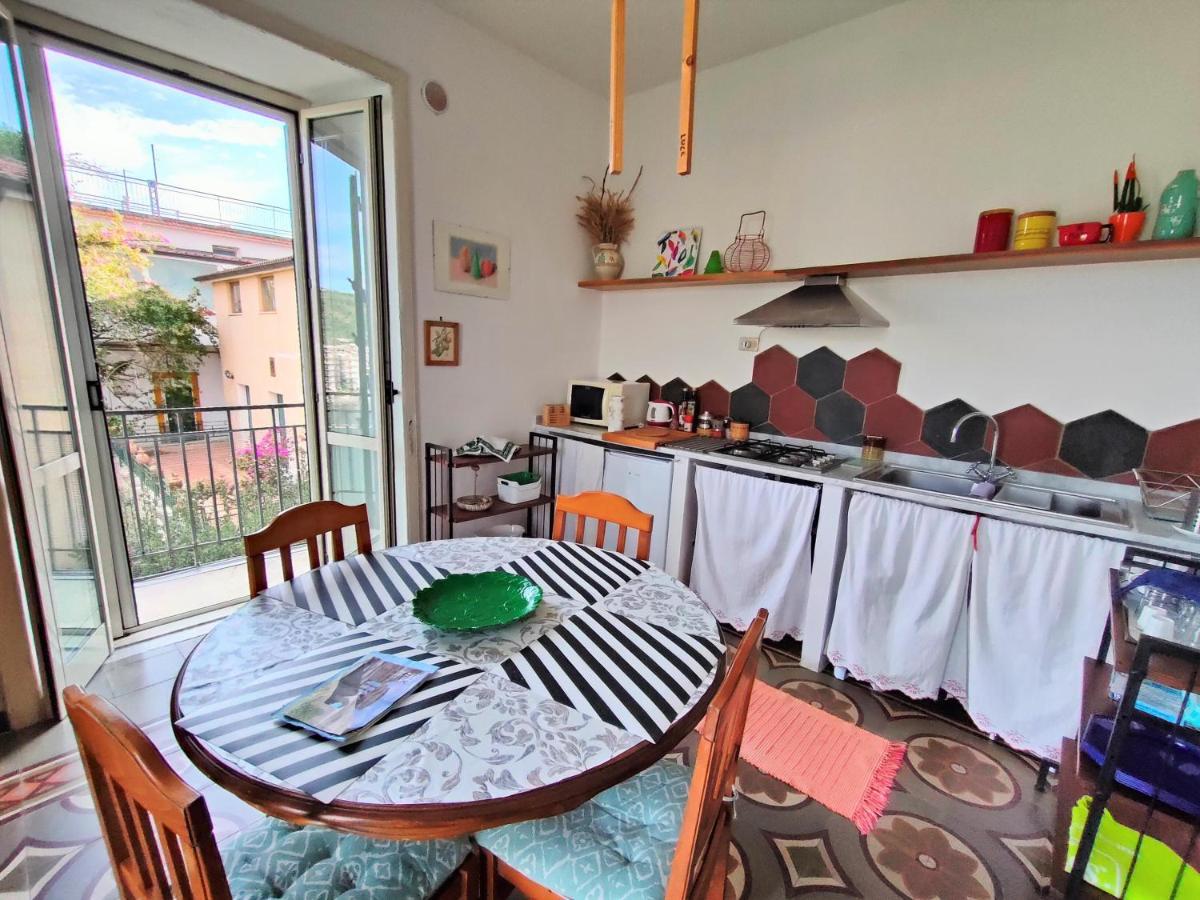 Panoramic Apartments In Villa In Center "The Beach And The Cliff" 1 Agropoli Buitenkant foto