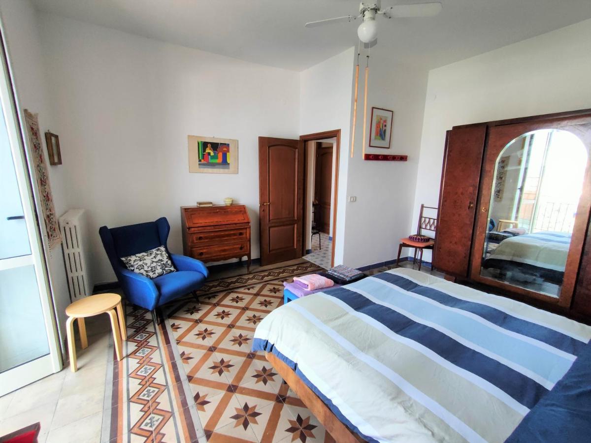 Panoramic Apartments In Villa In Center "The Beach And The Cliff" 1 Agropoli Buitenkant foto