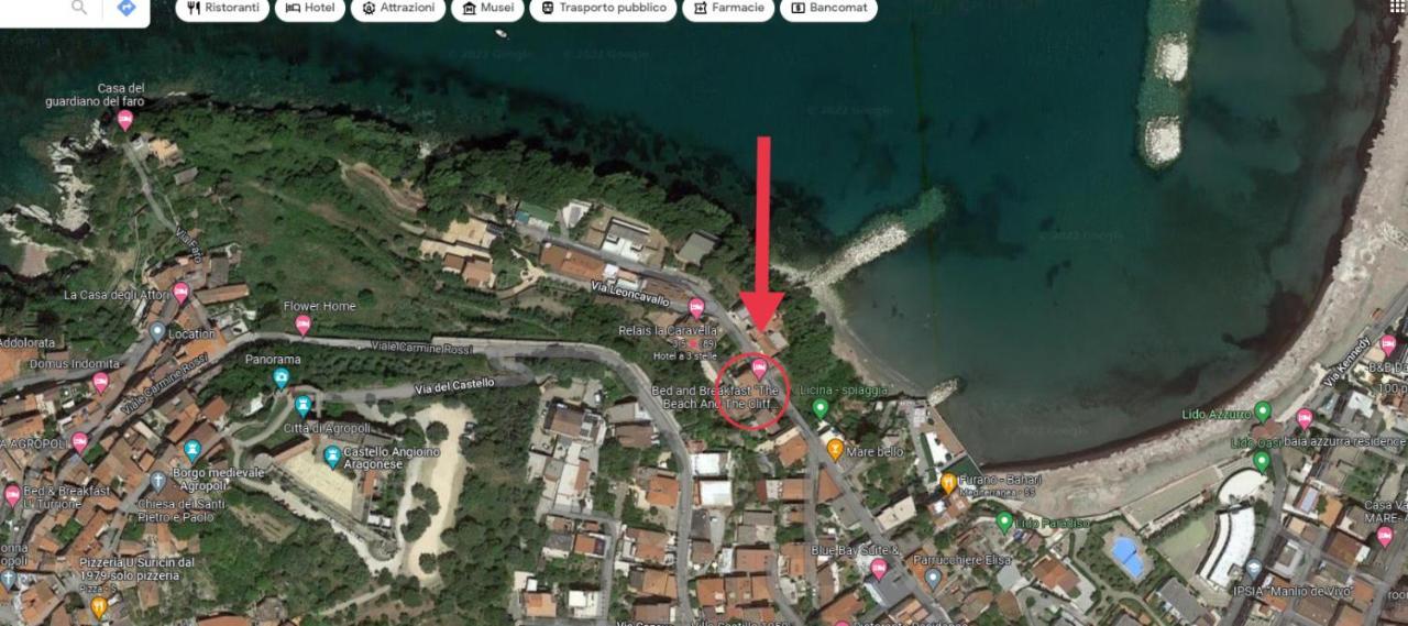 Panoramic Apartments In Villa In Center "The Beach And The Cliff" 1 Agropoli Buitenkant foto
