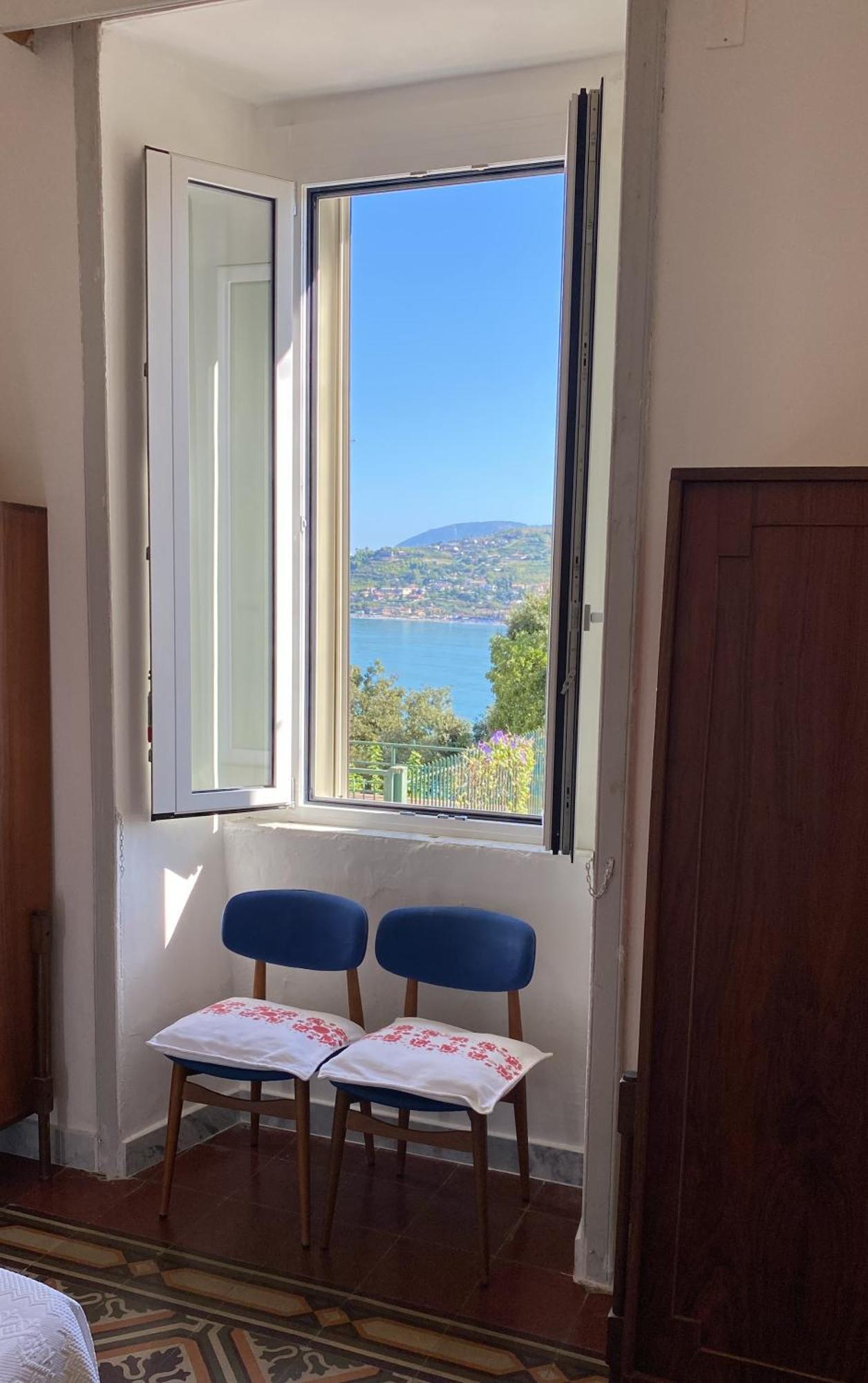 Panoramic Apartments In Villa In Center "The Beach And The Cliff" 1 Agropoli Buitenkant foto