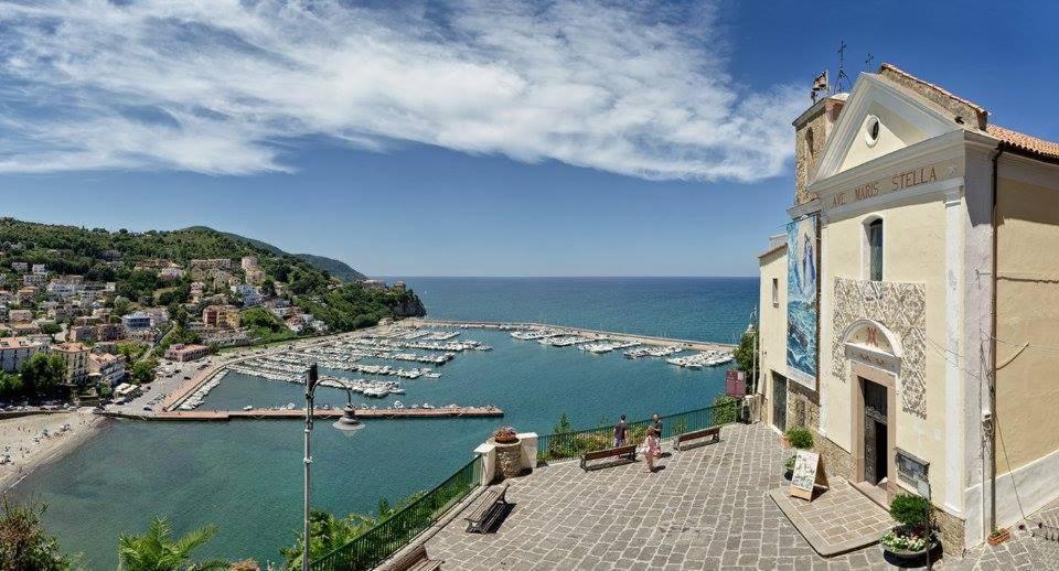 Panoramic Apartments In Villa In Center "The Beach And The Cliff" 1 Agropoli Buitenkant foto