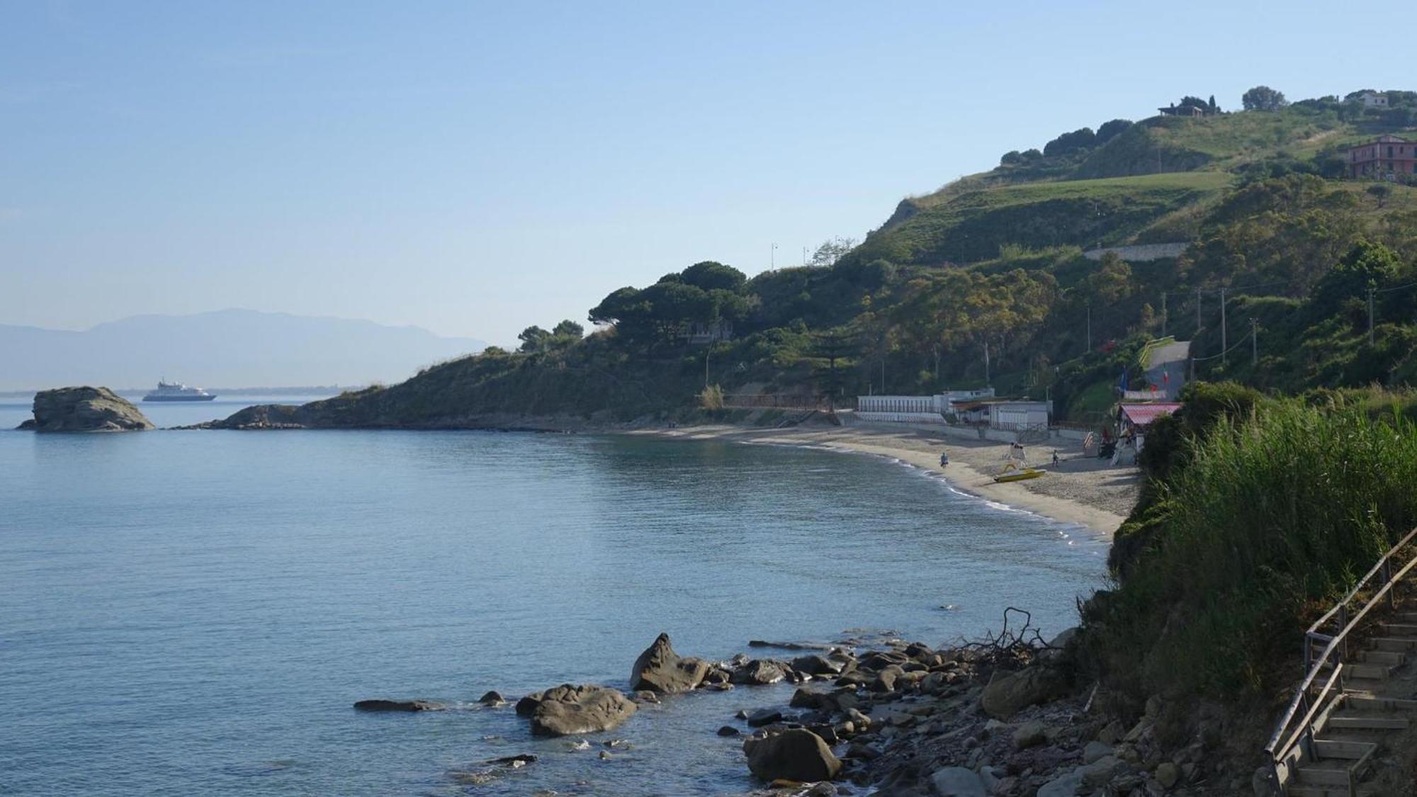 Panoramic Apartments In Villa In Center "The Beach And The Cliff" 1 Agropoli Buitenkant foto