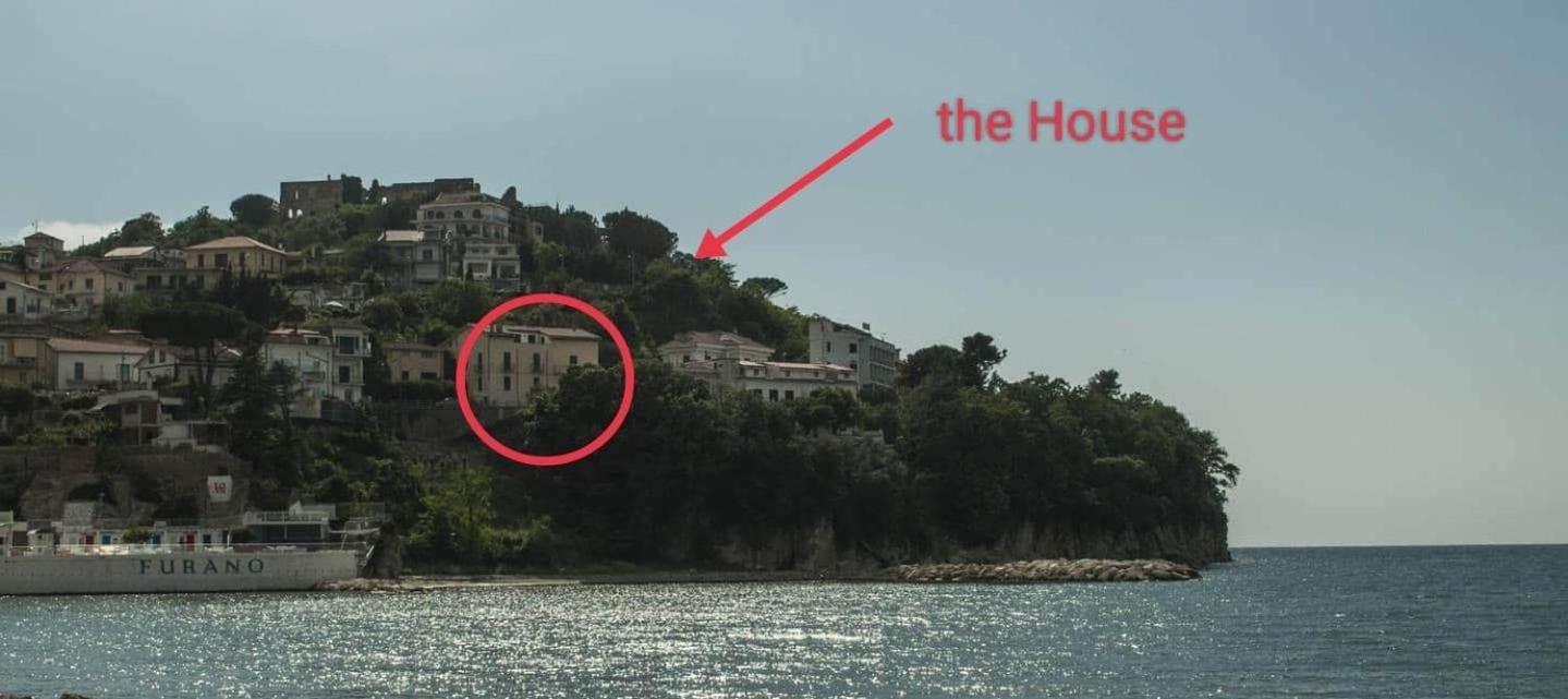 Panoramic Apartments In Villa In Center "The Beach And The Cliff" 1 Agropoli Buitenkant foto